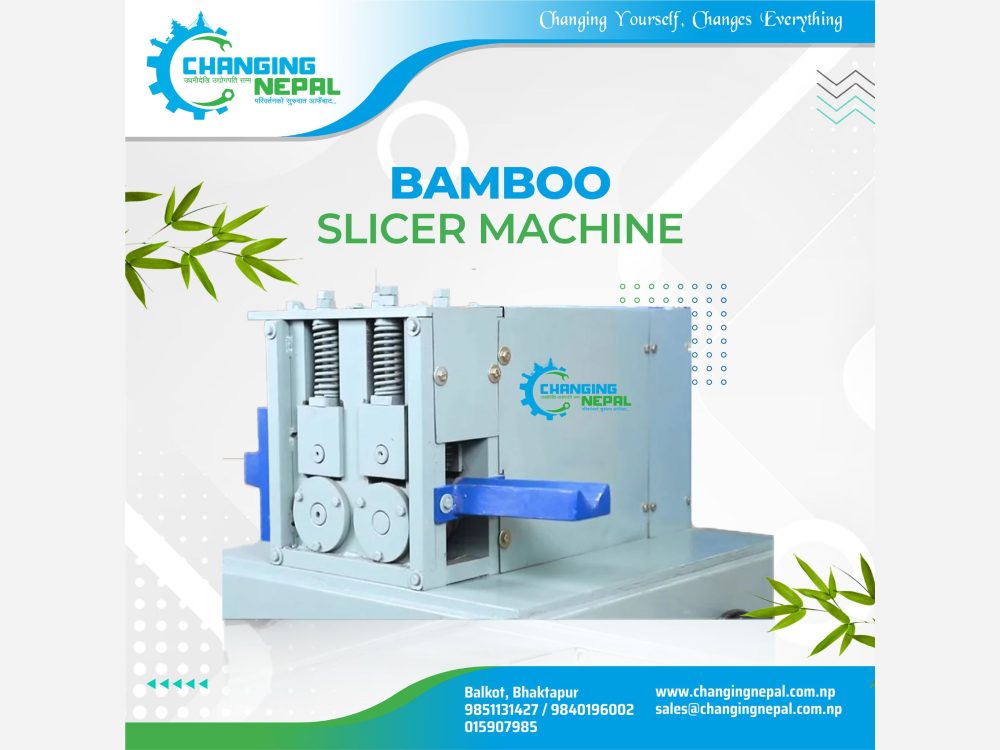 Bamboo Slicer Machine (Two Stroke)